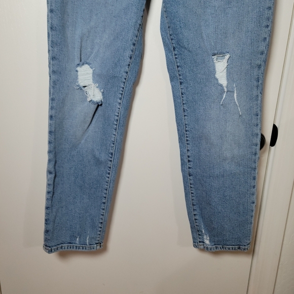 Current/Elliott Original Boyfriend Jeans | Distressed Denim | Relaxed | Size 28 - Picture 2 of 9